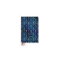 paperblanks Blue Velvet Mini Verso 12-month Dayplanner 2024 (inbunden, eng)