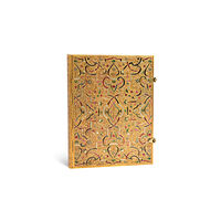 paperblanks Gold Inlay Ultra Lined Hardcover Journal (inbunden, eng)