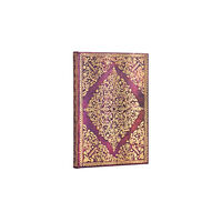 paperblanks Viola (Diamond Rosette) Midi Lined Hardcover Journal (inbunden, eng)