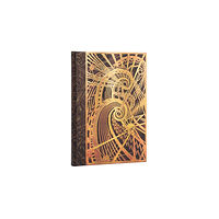 paperblanks The Chanin Spiral (New York Deco) Midi Lined Hardcover Journal (inbunden, eng)