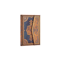 paperblanks Safavid Indigo (Safavid Binding Art) Mini Lined Hardcover Journal (inbunden, eng)