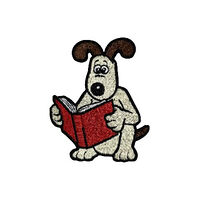 Pawprint Family Gromit Reading Sew On Patch (häftad, eng)