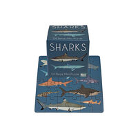 REX LONDON Mini jigsaw puzzle - Sharks (häftad, eng)