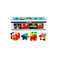 REX LONDON 3D puzzle erasers (set of 4) - Wild Bear (häftad, eng)