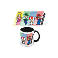 Pyramid International Super Mario (4 Colour) Black 11oz/315ml Coloured Inner Mug (häftad, eng)