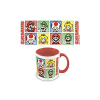 Pyramid International Super Mario (4 Colour) Red 11oz/315ml Coloured Inner Mug (häftad, eng)