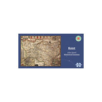 ALL JIGSAW PUZZLES Kent Historical 1610 Map 1000 Piece Puzzle (häftad, eng)