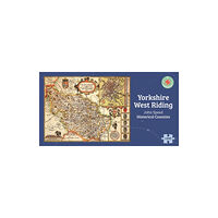 ALL JIGSAW PUZZLES Yorkshire West Riding Historical 1610 Map 1000 Piece Puzzle (häftad, eng)