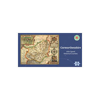 ALL JIGSAW PUZZLES Carmarthenshire Historical 1610 Map 1000 Piece Puzzle (häftad, eng)