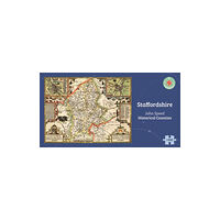 ALL JIGSAW PUZZLES Staffordshire Historical 1610 Map 1000 Piece Puzzle (häftad, eng)