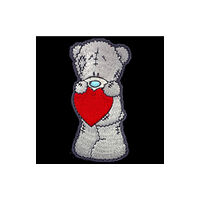 Pawprint Family Tatty Teddy with Heart Sew On Patch (häftad, eng)