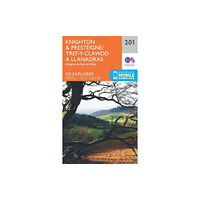 Ordnance Survey Knighton and Presteigne Tref-y-Clawdd a Dyffryn Elan