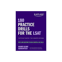 Kaplan Publishing 180 Practice Drills for the LSAT: Over 5,000 questions to build essential LSAT skills (häftad, eng)