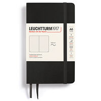 Leuchtturm1917 LT NOTEBOOK A6 Soft Dotted Black