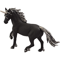 Mojo Plastfigur Mörk Enhörning