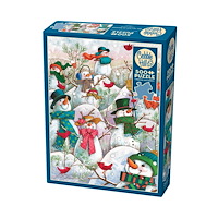 Cobble Hill Puzzle Hill of a Lot of Snowmen 500p
