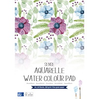 Sense Akvarellblock FSC A4 200G 20 Blad