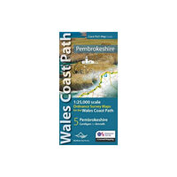 Northern Eye Books Pembrokeshire Coast Path Map Guide (häftad, eng)