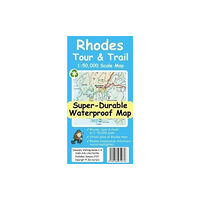 Discovery Walking Guides Ltd Rhodes Tour and Trail Map