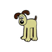 Pawprint Family Gromit Character Pin Badge