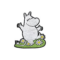 Pawprint Family Moomintroll Happy Sew On Patch