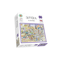 ALL JIGSAW PUZZLES Map of Suffolk Jigsaw 1000 Piece Puzzle