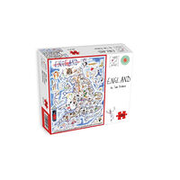 ALL JIGSAW PUZZLES Map of England Jigsaw 1000 Piece Puzzle