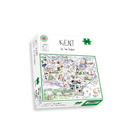 ALL JIGSAW PUZZLES Map of Kent Jigsaw 1000 Piece Puzzle