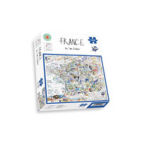 ALL JIGSAW PUZZLES Map of France Jigsaw 1000 Piece Puzzle