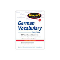 McGraw-Hill Education - Europe Schaum's Outline of German Vocabulary, 3ed (häftad, eng)