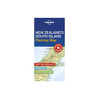 Lonely Planet Global Limited Lonely Planet New Zealand's South Island Planning Map