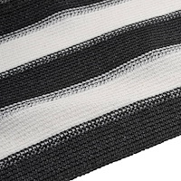 vidaXL Insynsskyddsnät antracit och vit 1,2x10 m HDPE 195 g/m²
