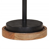 vidaXL Skrivbordslampa 25 W vit 18x18x60 cm E27