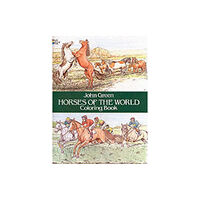Dover publications inc. Horses of the World Colouring Book (häftad, eng)