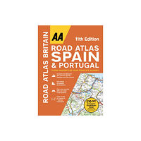 AA Publishing AA Road Atlas Spain & Portugal (häftad, eng)