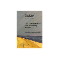 Cambridge University Press The Differentiation and Autonomy of Law (inbunden, eng)