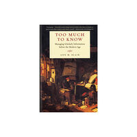 Yale university press Too Much to Know (häftad, eng)