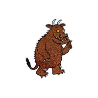 Pawprint Family Gruffalo Character Sew On Patch