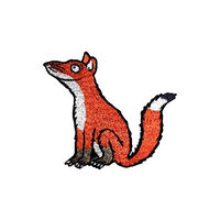 Pawprint Family Fox Character Sew On Patch