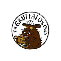 Pawprint Family Gruffalo's Child Logo Pin Bdge