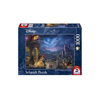 Asmodee Disney - Beauty and the Beast Dancing in the Moonlight by Thomas Kinkade 1000 Piece Schmidt Puzzle (häftad, eng)