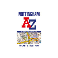 HarperCollins Publishers Nottingham A-Z Pocket Street Map