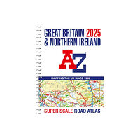 HarperCollins Publishers Great Britain A-Z Super Scale Road Atlas 2025 (A3 Spiral) (bok, spiral, eng)