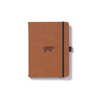 DINGBATS Dingbats A5+ Wildlife Brown Bear Notebook - Graph