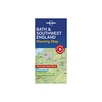 Lonely Planet Global Limited Lonely Planet Bath & Southwest England Planning Map