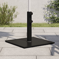 vidaXL Parasollfot för Ø32/38/48 mm stolpar 17 kg fyrkantigt