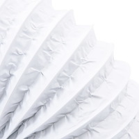 vidaXL Ventilationskanal aluminium och PVC 6 m Ø12,5 cm