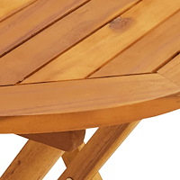vidaXL Caféset 3 delar beige konstrotting och massivt trä