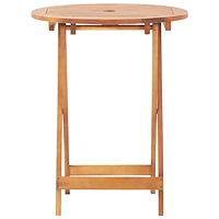 vidaXL Caféset 3 delar beige konstrotting och massivt trä
