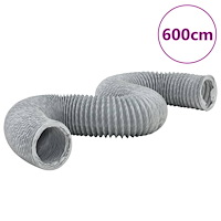 vidaXL Frånluftsslang PVC 6 m Ø15 cm